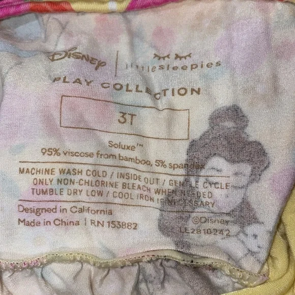 Little Sleepies Disney Belle Dress - Picture 12 of 12